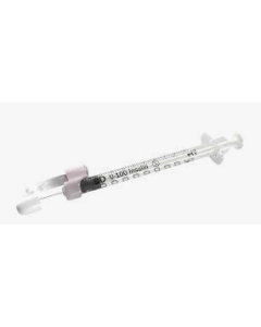 BD 1 mL SafetyGlide insulin syringe 29g x ½” 100/bx