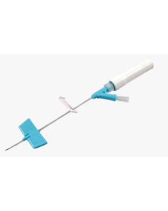 SAF-T-INTIMA Closed IV Catheter, Wings, 20G x 1", Y Adapter & Needle Shield, 25/bx 8bx/cs