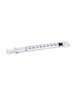 1cc Syringe - Sterile - Luer Lock - BX of 100 