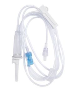 IV ADMIN SET, SAFEDAY 15DPM 1PORT 86",50/CS