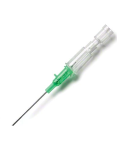 Introcan Safety® IV Catheter 18 Ga. x 1.25 in., PUR, Straight  50/BX , 4/BX/CS