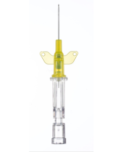 Introcan Safety IV Catheter 22 Ga. x 1 in., FEP, Winged 50/bx, 4bx/cs