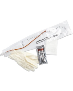 Intermittent Catheter Kit, 14Fr, Touchless Plus, Vinyl, Unisex, 50/CS