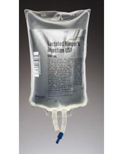 BAXTER - 500mL Lactated Ringers (CS/24)