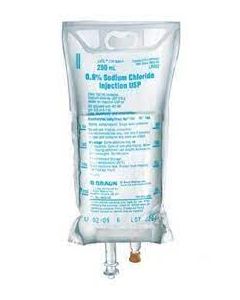 Sodium Chloride Injection USP,250ML, 24/cs