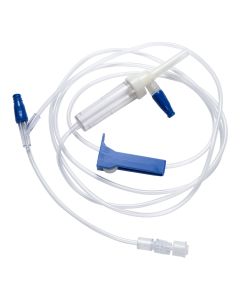 Primary IV Administration Set TrueCare™ Gravity 2 Ports 10 Drops / mL Drip Rate 83 Inch Tubing Solution Without Flow Regulator CS/50